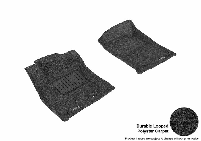 2010-2013 Lexus GX460 Floor Mats Liners Front Row Classic Black