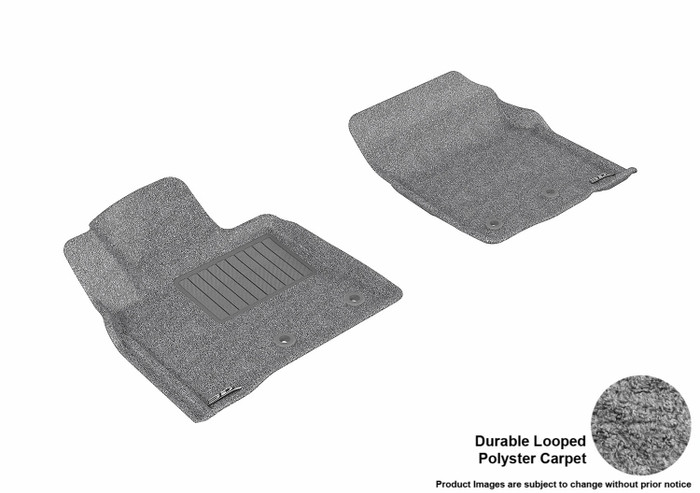 2012-2021 Lexus LX570 Floor Mats Liners Front Row Classic Gray