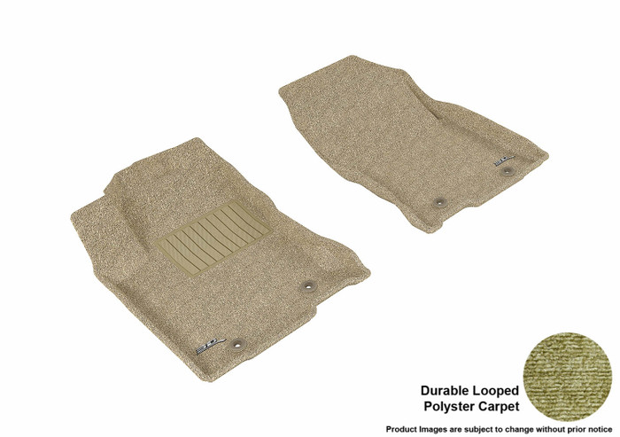 2015-2021 Lexus NX250 Floor Mats Liners Front Row Classic Tan