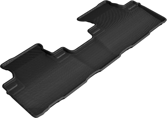 2018-2022 Lexus RXL Floor Mats Liners Rear Row Kagu Black