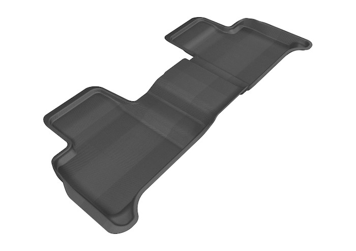 2017-2019 Mercedes-Benz GLS Floor Mats Liners Rear Row Kagu Black