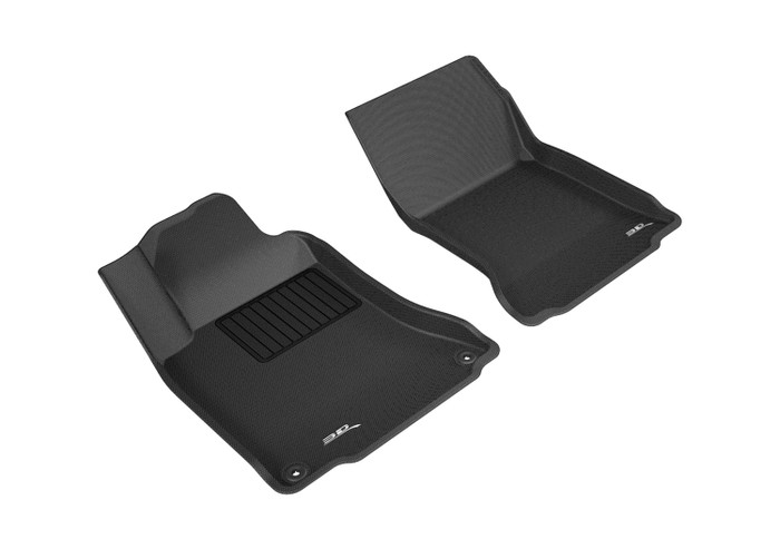 2014-2019 Mercedes-Benz CLA C117 Floor Mats Liners Front Row Kagu Black