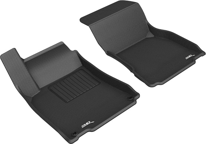 2020-2021 Mercedes-Benz GLB-Class Floor Mats Liners Front Row Kagu Black