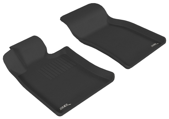 2008-2014 Mini Cooper Floor Mats Liners Front Row Kagu Black Hardtop