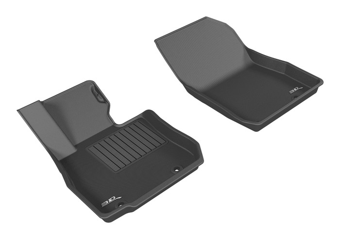 2016-2021 Mazda CX-3 Floor Mats Liners Front Row Kagu Black