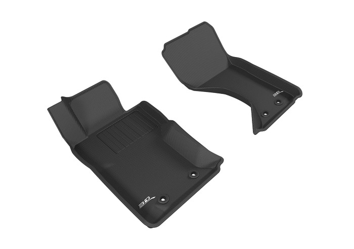 2016-2022 Mazda MX-5 Miata Floor Mats Liners Front Row Kagu Black JP-A48131QC