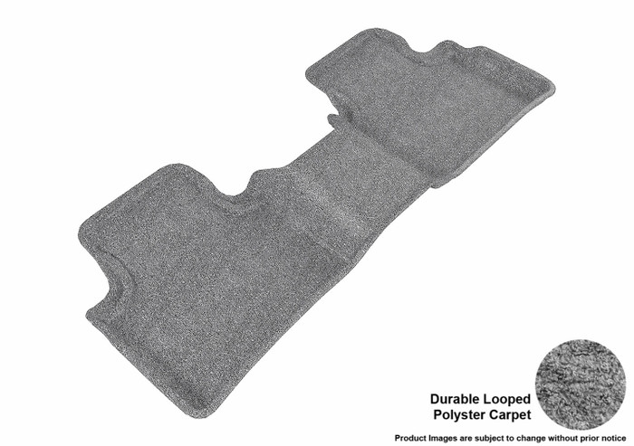 2009-2014 Nissan Maxima Floor Mats Liners Rear Row Classic Gray