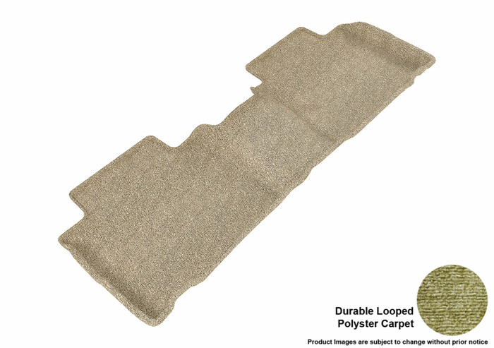 2014-2020 Nissan Rogue Floor Mats Liners Rear Row Classic Tan