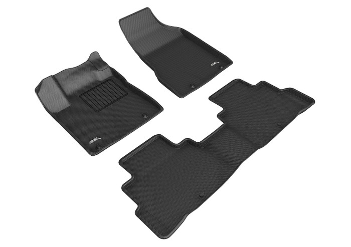 2019-2022 Nissan Murano Floor Mats Liners Front and Rear Row Kagu Black