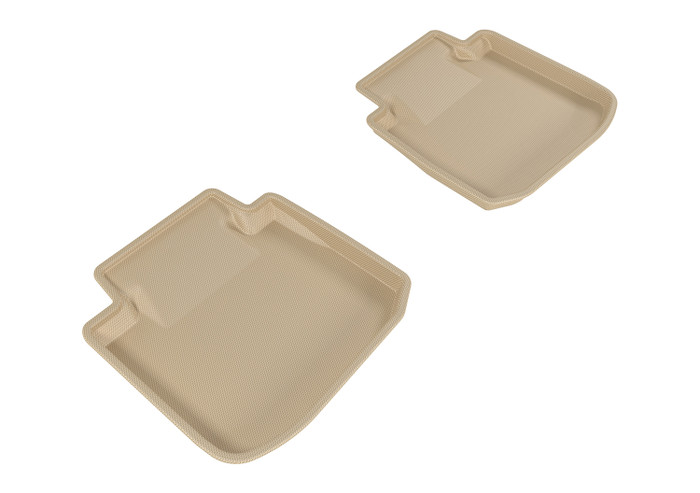 2015-2019 Subaru Legacy Floor Mats Liners Rear Row Kagu Tan