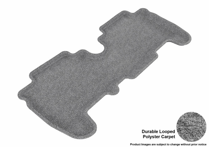 2008-2014 Scion xD Floor Mats Liners Rear Row Classic Gray