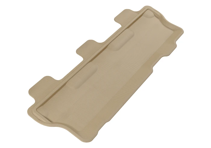 2008-2022 Toyota Sequoia Floor Mats Liners 3rd Rear Row Kagu Tan 8 Seat