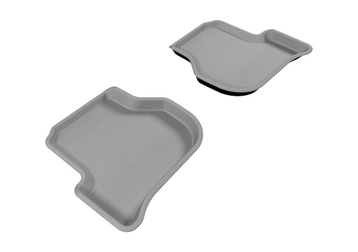 2005-2010 Volkswagen Jetta Floor Mats Liners Rear Row Kagu Gray