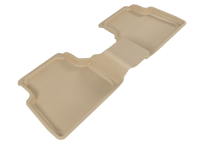 2009-2017 Volkswagen Tiguan Floor Mats Liners Rear Row Kagu Tan