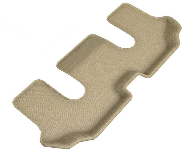 2018-2022 Volkswagen Atlas Floor Mats Liners 3rd Rear Row Kagu Tan 6 Seat
