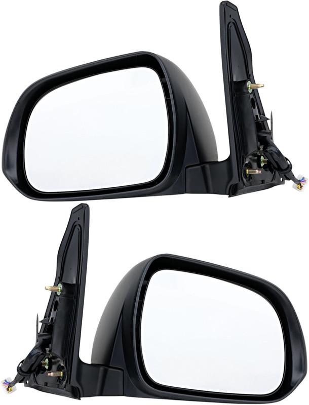2010-2013 Toyota 4Runner Side View Door Mirror , Power Glass , Heated , Paintable , Turn Signal - Driver and Passenger Side