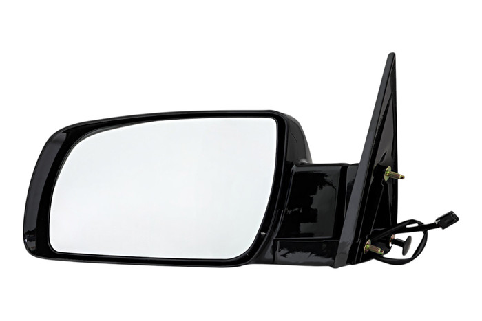 1988-2002 Chevrolet C1500 Side View Door Mirror , Power Glass , Non-Heated , Gloss - Driver Left Side