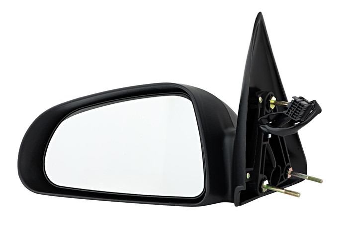 2006-2009 Mitsubishi Raider Side View Door Mirror , Power Glass , Non-Heated , Textured , Non-Folding - Driver Left Side