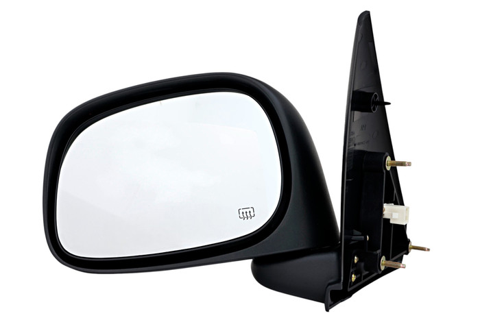 2002-2008 Dodge Ram 1500 Side View Door Mirror , Power Glass , Heated , Textured - Driver Left Side