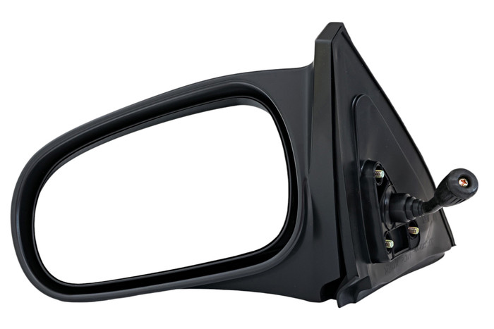 1996-2000 Honda Civic Coupe/Hatchback Side View Door Mirror , Manual Remote , Non-Heated , Textured - Driver Left Side