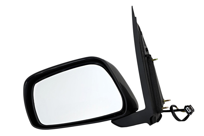 2009-2018 Nissan Frontier Side View Door Mirror , Power Glass , Non-Heated , Paintable - Driver Left Side