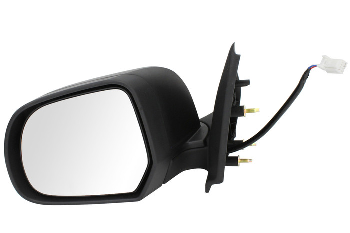 2012-2014 Nissan Versa Sedan SV/SL Side View Door Mirror , Power Glass , Non-Heated , Textured - Driver Left Side