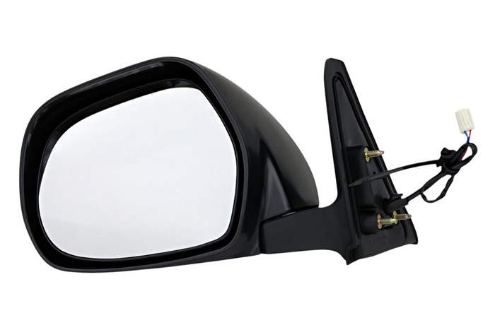 2003-2009 Toyota 4Runner Side View Door Mirror , Power Glass , Non-Heated , Textured - Driver Left Side