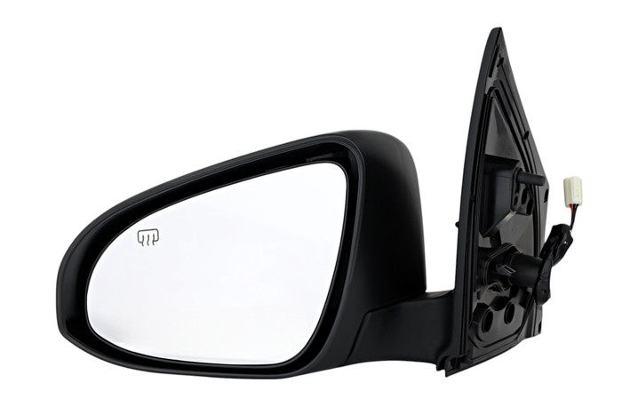2014-2019 Toyota Corolla Side View Door Mirror , Power Glass , Heated , Paintable - Driver Left Side