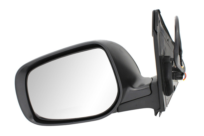2009-2010 Pontiac Vibe Side View Door Mirror , Power Glass , Non-Heated , Paintable - Driver Left Side
