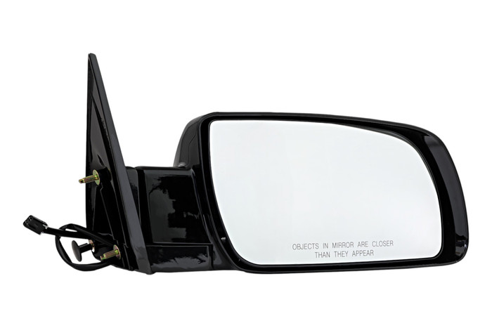 1999-2000 Cadillac Escalade Side View Door Mirror , Power Glass , Non-Heated , Gloss - Passenger Right Side