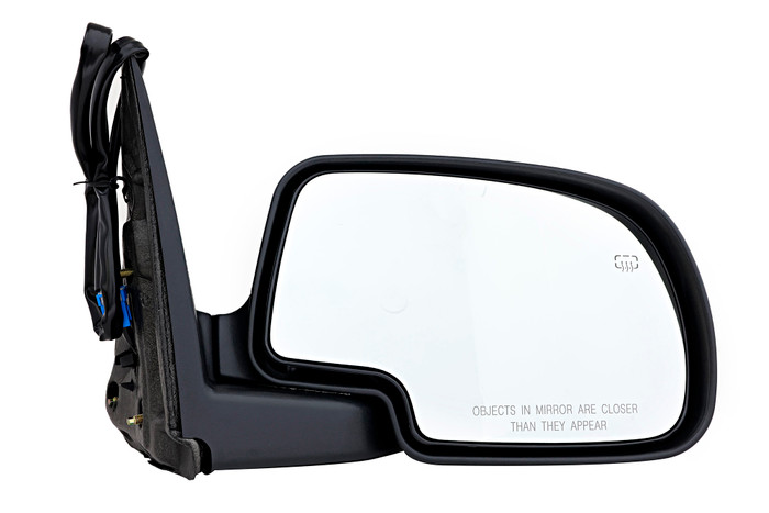 2003-2007 GMC Sierra 3500 Side View Door Mirror , Power Glass , Heated , Textured - Passenger Right Side