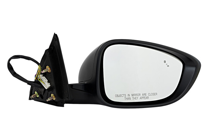 2018-2020 Honda Accord Sedan EX/Sport Side View Door Mirror , Power Glass , Heated , Paintable , Blind Spot Detection - Passenger Right Side