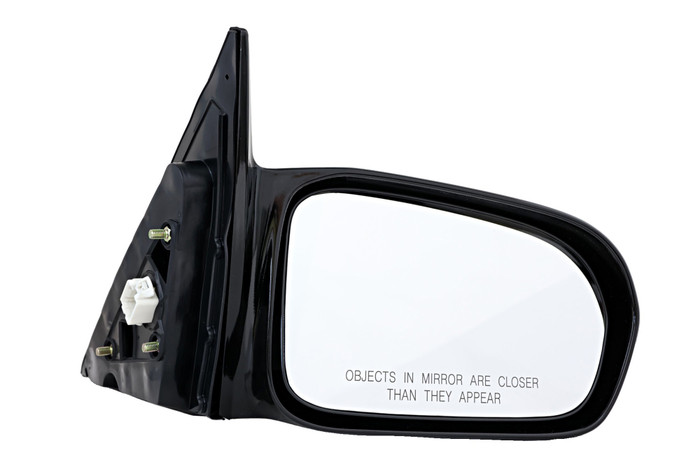 2001-2005 Honda Civic Sedan Side View Door Mirror , Power Glass , Non-Heated , Gloss - Passenger Right Side