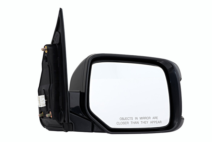 2009-2012 Honda Pilot Side View Door Mirror , Power Glass , Heated , Paintable , Turn Signal - Passenger Right Side