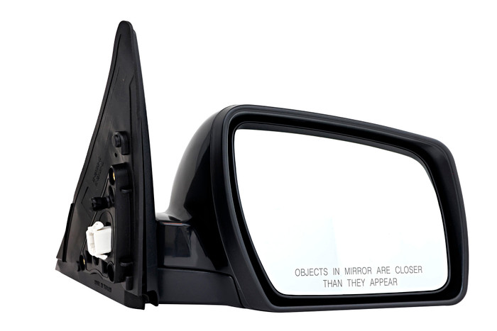 2010-2011 Kia Soul Side View Door Mirror , Power Glass , Non-Heated , Paintable - Passenger Right Side