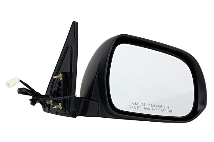 2010-2013 Toyota Highlander Side View Door Mirror , Power Glass , Non-Heated , Paintable - Passenger Right Side