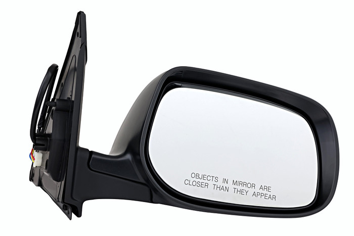 2009-2010 Pontiac Vibe Side View Door Mirror , Power Glass , Non-Heated , Paintable - Passenger Right Side