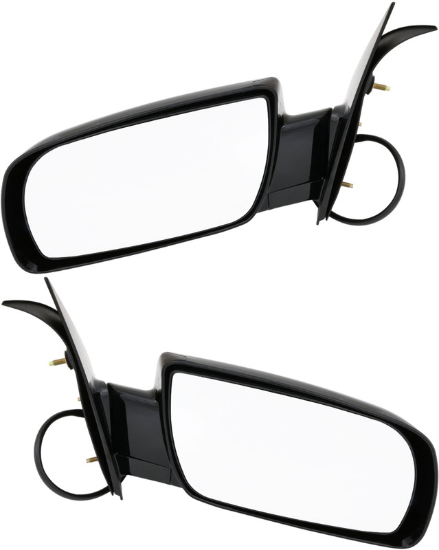 1985-1998 Chevrolet Astro Side View Door Mirror , Power Glass , Non-Heated , Gloss - Driver and Passenger Side