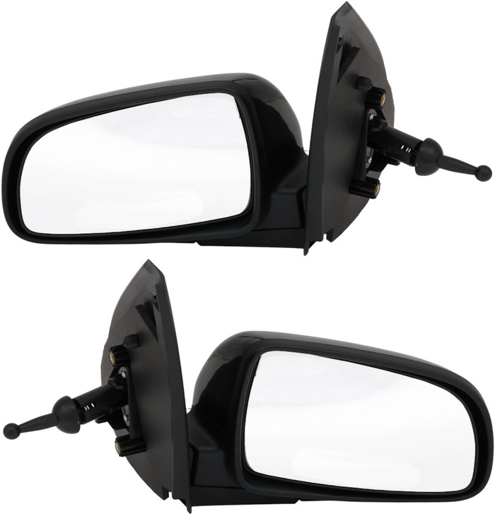 2007-2011 Chevrolet Aveo Sedan Side View Door Mirror , Non-Powered , Non-Heated , Paintable - Driver and Passenger Side