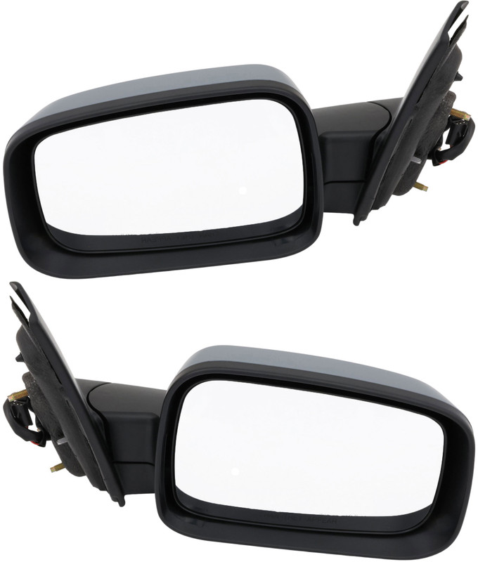 2006-2011 Chevrolet HHR Side View Door Mirror , Power Glass , Non-Heated , Paintable , Grey - Driver and Passenger Side