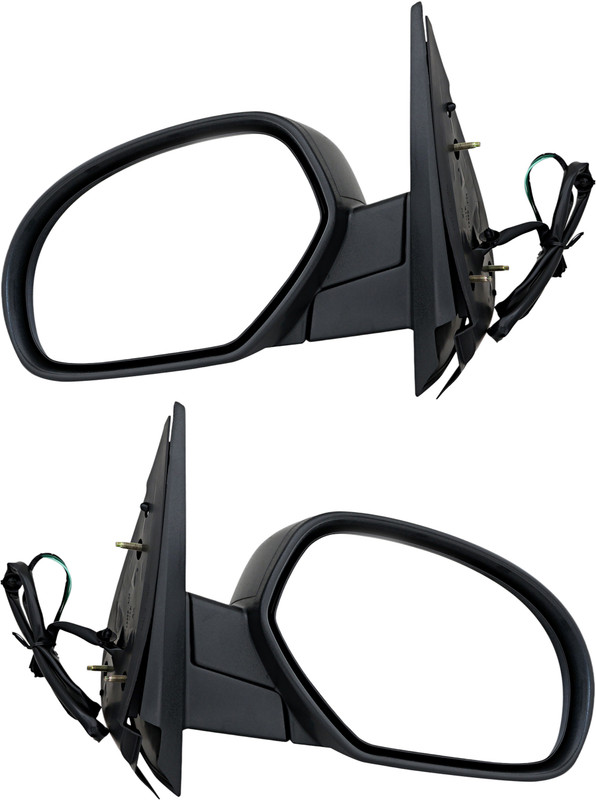 2007-2014 Chevrolet Suburban Side View Door Mirror , Power Glass , Heated , Textured - Driver and Passenger Side