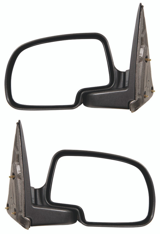1999-2007 Chevrolet Silverado 1500 Side View Door Mirror , Non-Powered , Non-Heated , Textured - Driver and Passenger Side
