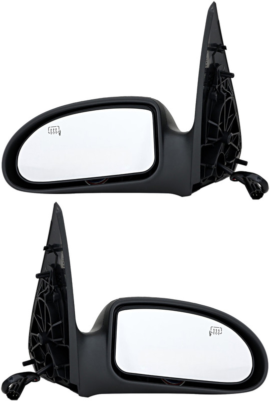 2003-2007 Ford Focus Side View Door Mirror , Power Glass , Heated , Textured - Driver and Passenger Side