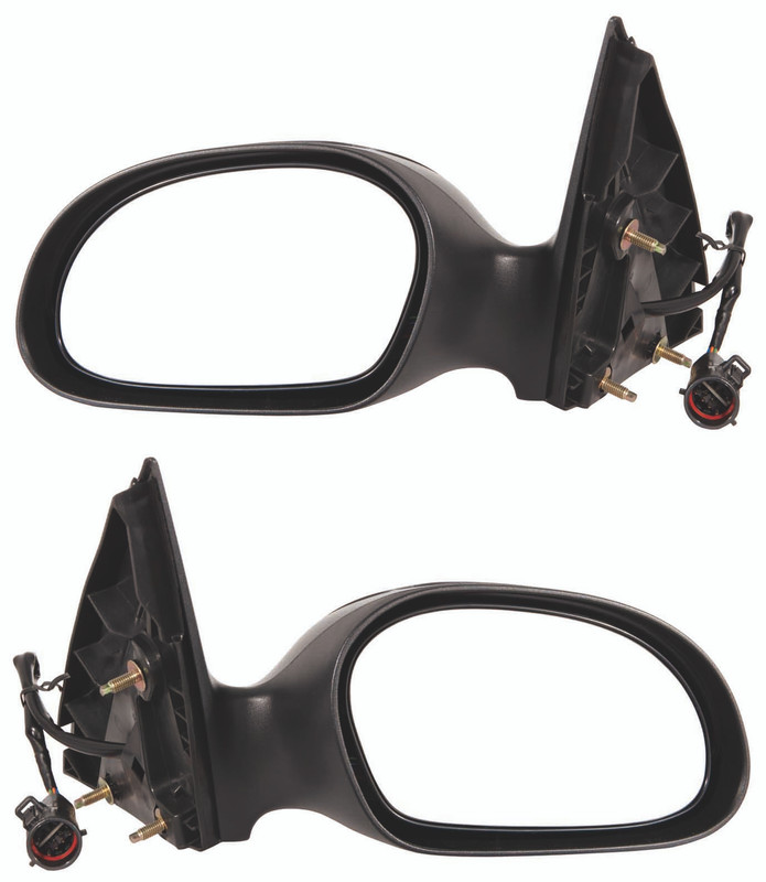 2002-2007 Mercury Sable Side View Door Mirror , Power Glass , Non-Heated , Textured , Puddle Light - Driver and Passenger Side