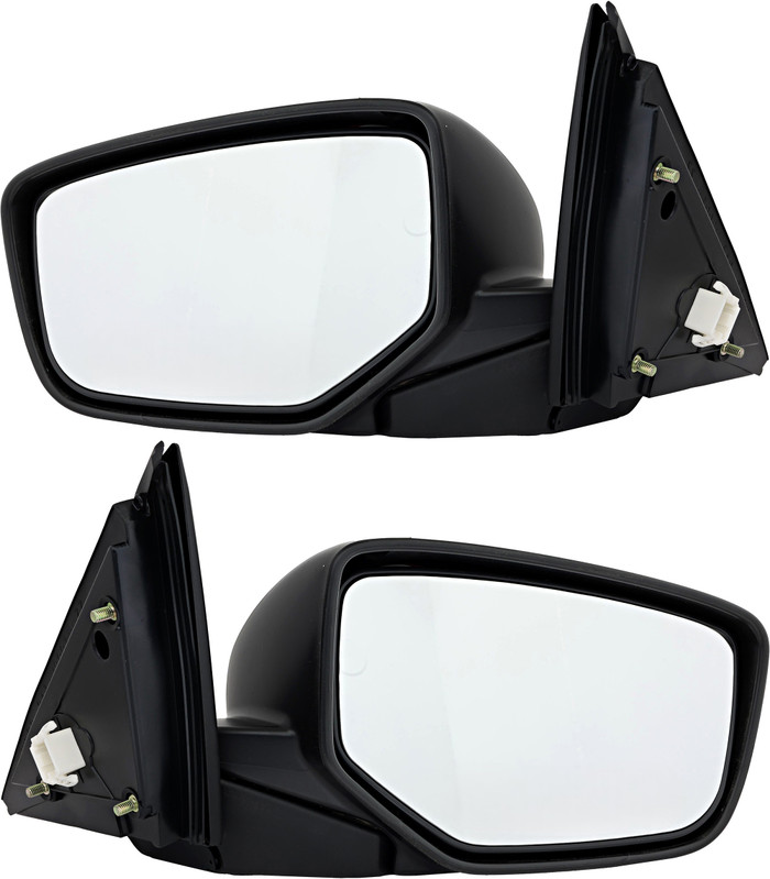 2008-2012 Honda Accord Coupe Side View Door Mirror , Power Glass , Heated , Paintable - Driver and Passenger Side