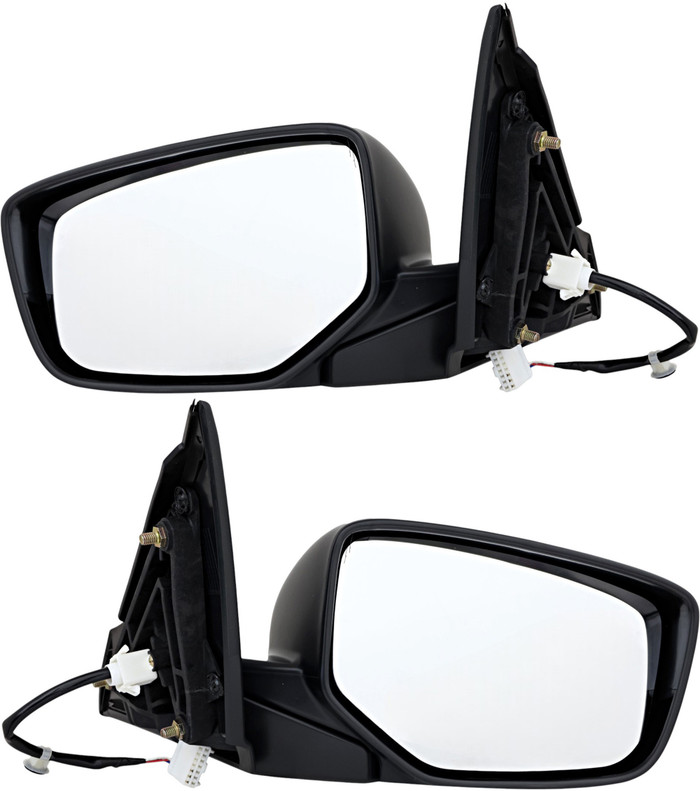 2013-2017 Honda Accord Sedan Side View Door Mirror , Power Glass , Non-Heated , Paintable - Driver and Passenger Side