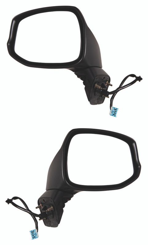 2012 Honda Civic Side View Door Mirror , Power Glass , Heated , Textured - Driver and Passenger Side