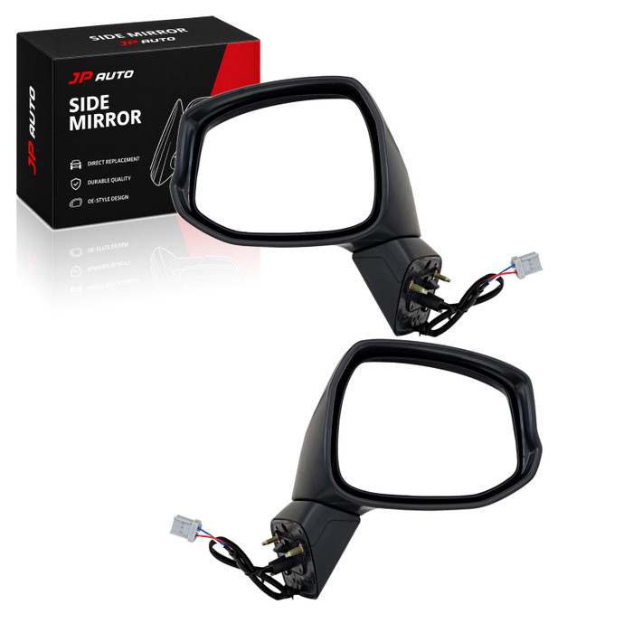 2013 Honda Civic Side View Door Mirror , Power Glass , Non-Heated , Textured - Driver and Passenger Side