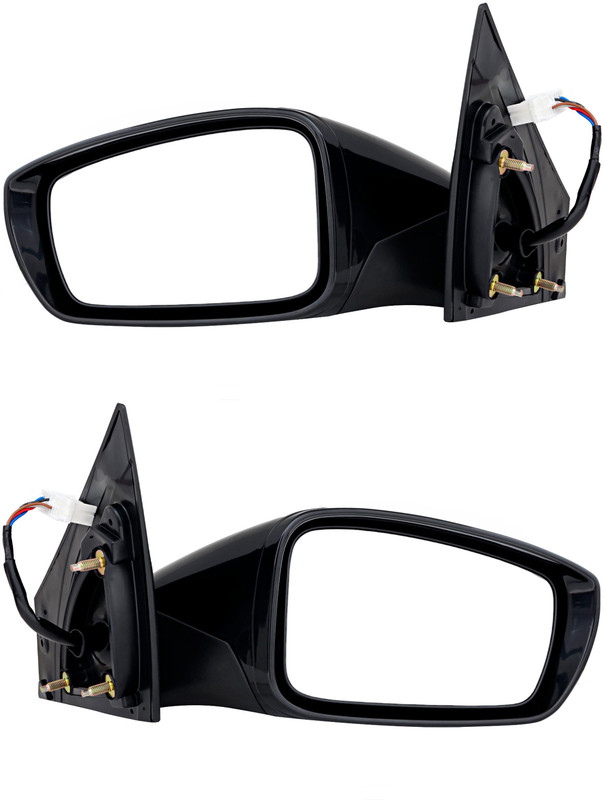 2011-2014 Hyundai Sonata Side View Door Mirror , Power Glass , Heated , Paintable , Turn Signal - Driver and Passenger Side