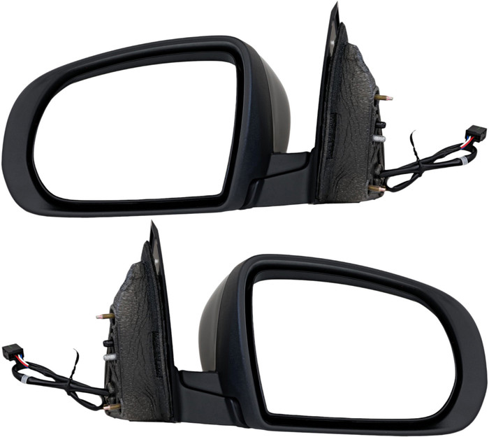 2014-2018 Jeep Cherokee Side View Door Mirror , Power Glass , Non-Heated , Paintable - Driver and Passenger Side